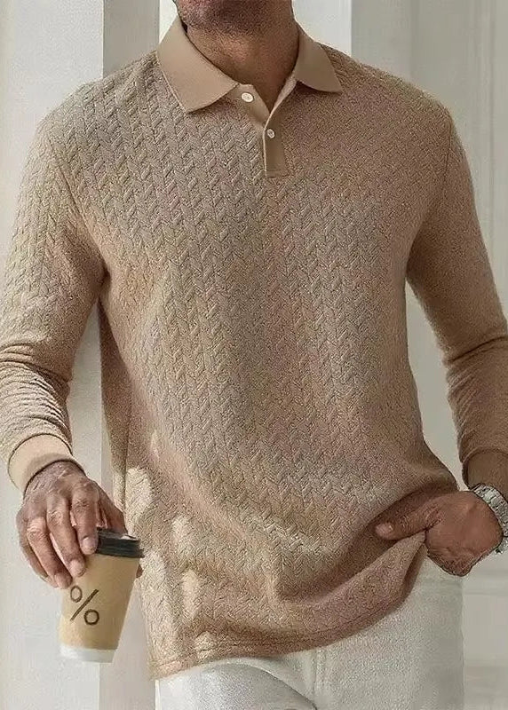 Long Sleeve Polo Sweater