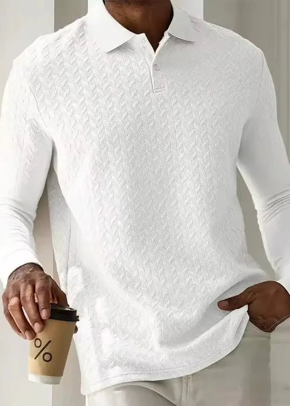 Long Sleeve Polo Sweater