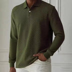 Long Sleeve Polo Sweater