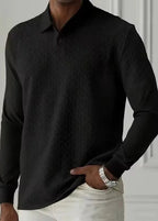 Long Sleeve Polo Sweater